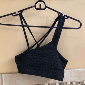 Lorna Jane strappy one shoulder bra